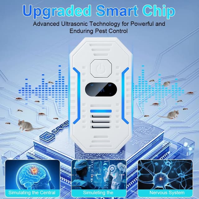 Thumbnail 3 de LOPHE Ultrasonic Pest Repeller 4-Pack