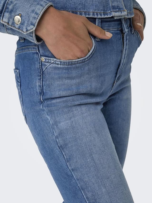 Detalle de ONLY Female Skinny Jeans ONLBLUSH – Mittlere Taille, Skinny Fit