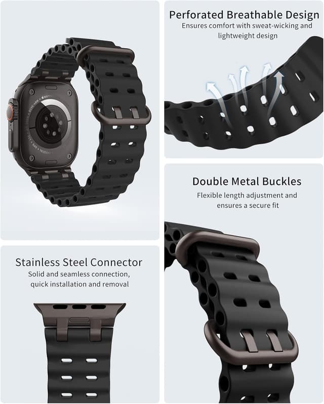 Thumbnail 2 de TiMOVO Ocean Strap 49mm breathable sport band