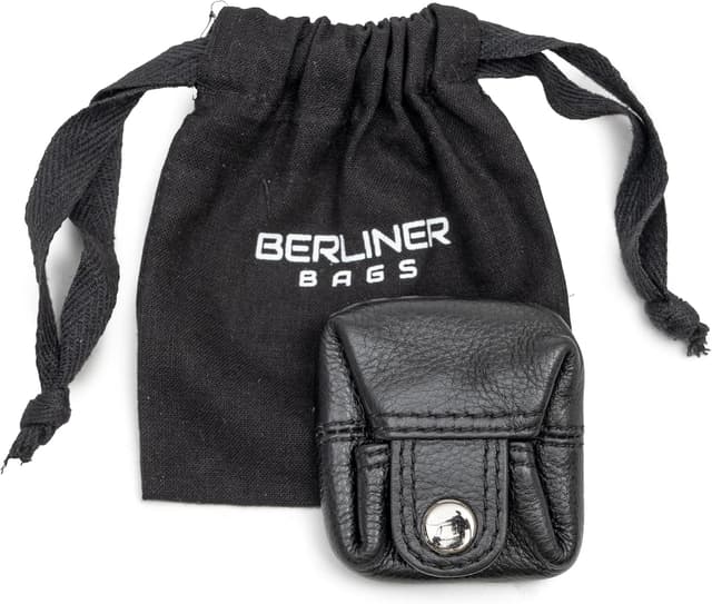 Detalle 2 de Berliner Bags Lena S Monedero pequeño piel negro