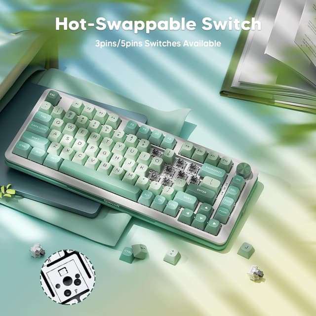 Thumbnail 4 de Redragon K681 Wireless 81-Key Mechanical Keyboard