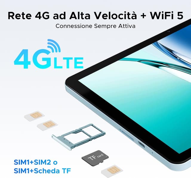 Thumbnail 6 de DOOGEE Tab G5 10 pollici con SIM Android 16