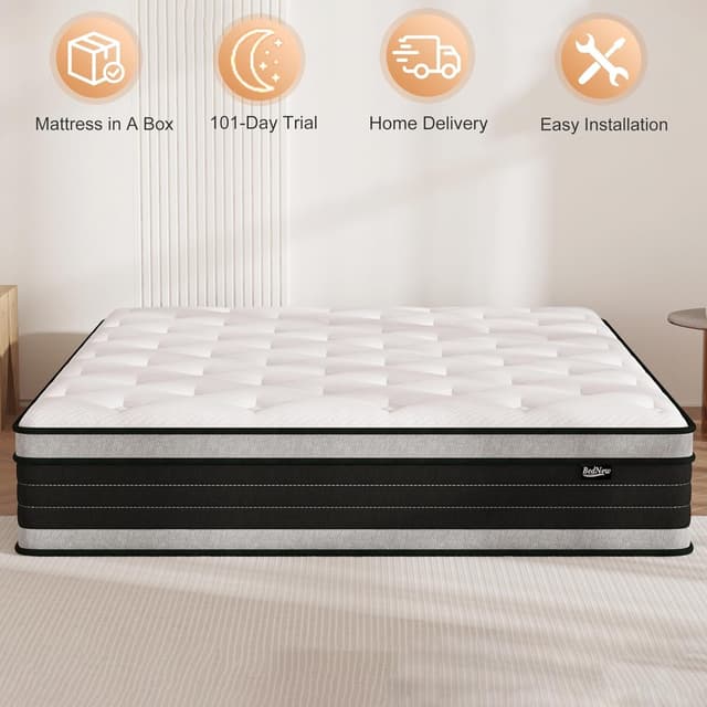 Detalle de Bednew Hybrid Double Mattress 34cm