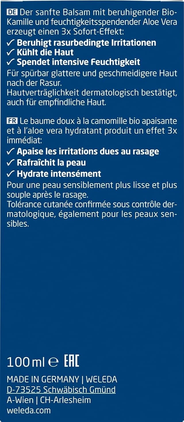 Detalle 2 de WELEDA After Shave Balsam 100 ml