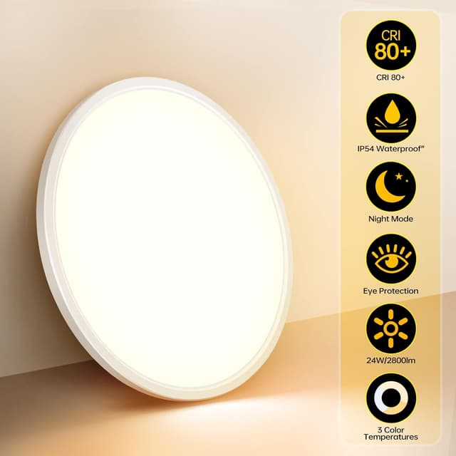 Detalle de Aisutha LED Deckenleuchte 24W