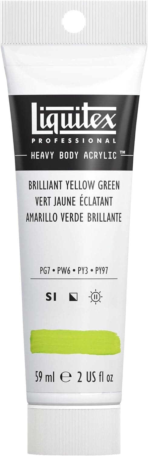 Detalle de Liquitex 1045840 Heavy Body Gelbgrün Brillant