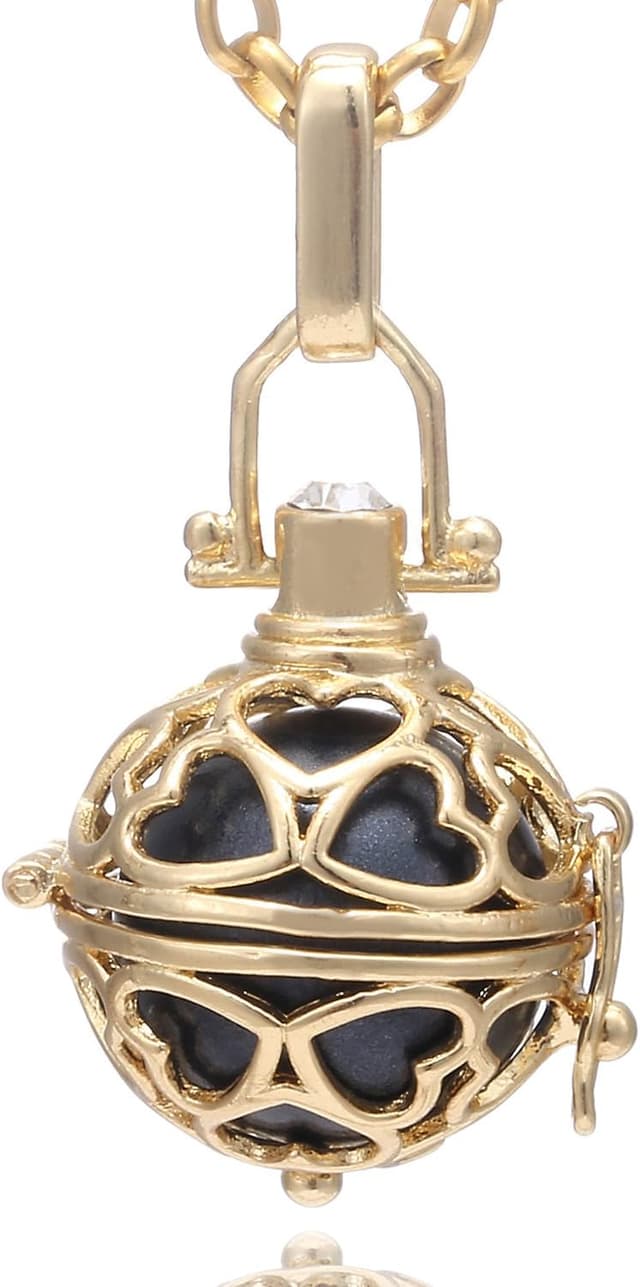 Detalle 2 de Morella collana cuore in acciaio 70 cm