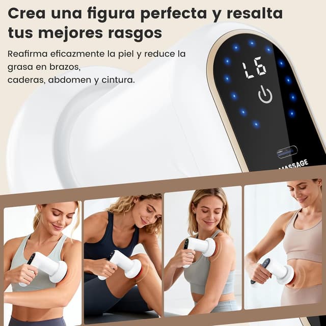 Thumbnail 4 de MIVONAXI Masajeador anticelulítico 5 cabezales