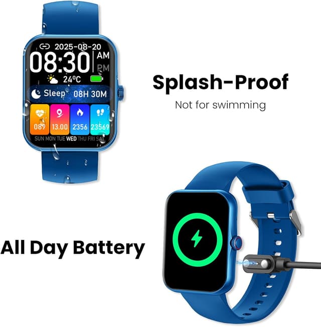 Thumbnail 4 de BJLBOJEY Kids Smart Watch Fitness Tracker