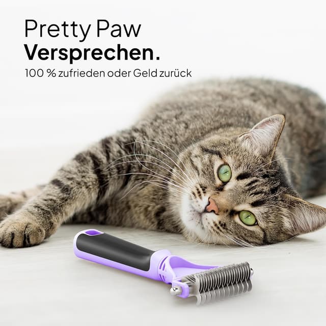 Thumbnail 5 de Pretty Paw Katzen Bürste 95% Haarentfernung 🐾
