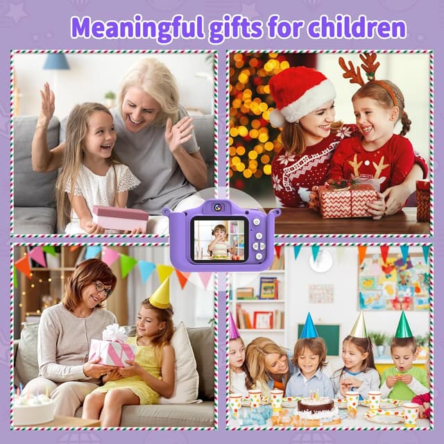 Thumbnail 6 de MYSTILUCK Kinderkamera 1080P HD mit 32 GB