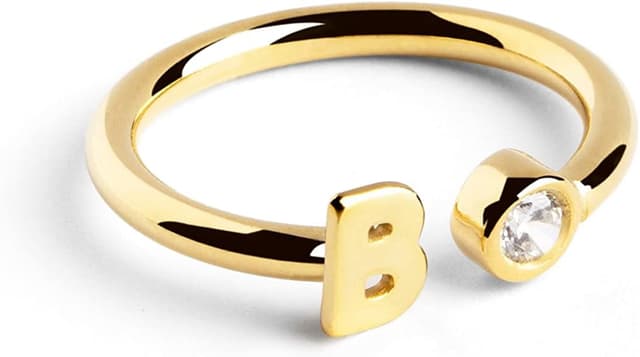 Thumbnail 5 de SINGULARU Letter Spark Anillo Ajustable 0,5 cm