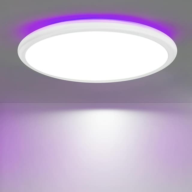Detalle de muyuua Deckenlampe LED 30 cm 23 W