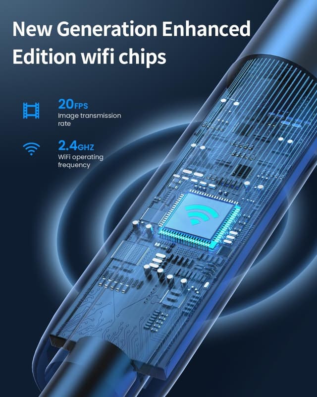 Detalle 2 de Dual Lens Endoskopkamera 1080P HD