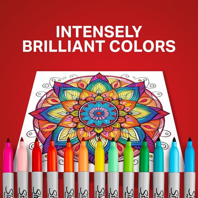 Thumbnail 4 de Sharpie Electro Pop Fine Tip Markers 24 ๐จ