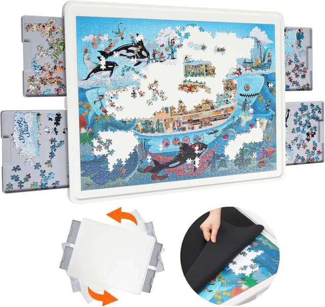 Imagen de Playboda Rotating Puzzle Board 1500 🧩 en OfertitasTOP