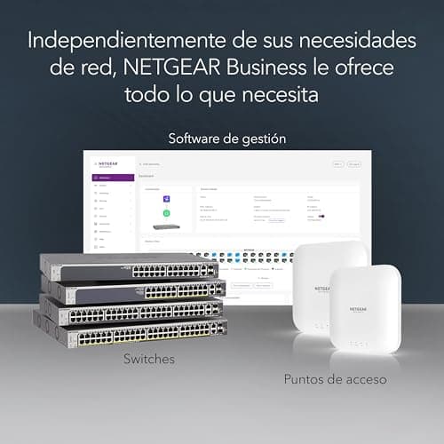 Detalle de NETGEAR GS308LP Switch no gestionable de 8 Puertos PoE⚡