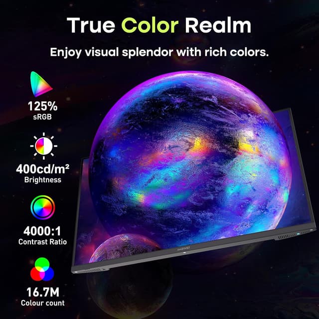 Detalle 2 de Amzfast AMZG27F5 Pro 27 Inch 240Hz Monitor