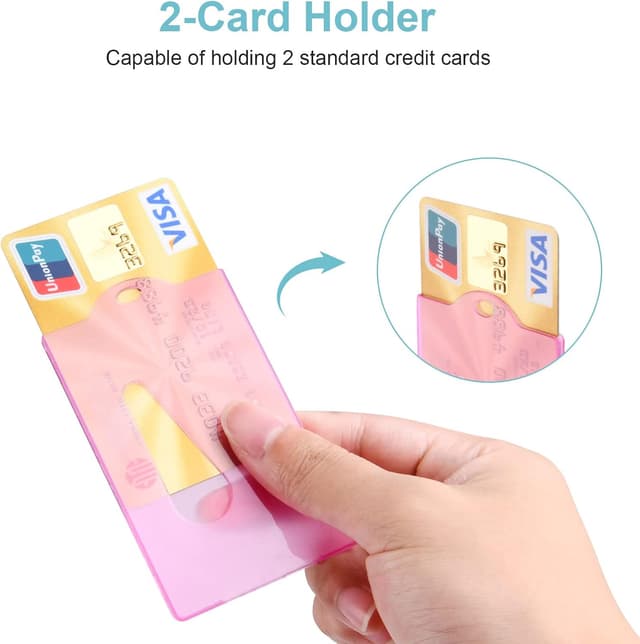 Thumbnail 2 de Vicloon ID Badge Holder 5 unidades 8,5x5,5 cm 🎫