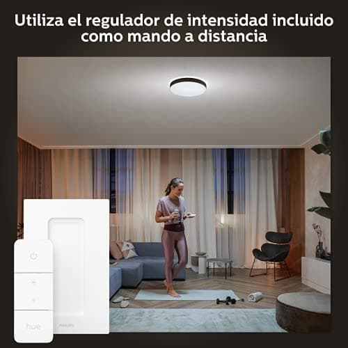 Detalle 1 de Philips Hue Enrave lámpara colgante LED compatible Alexa y Google Home