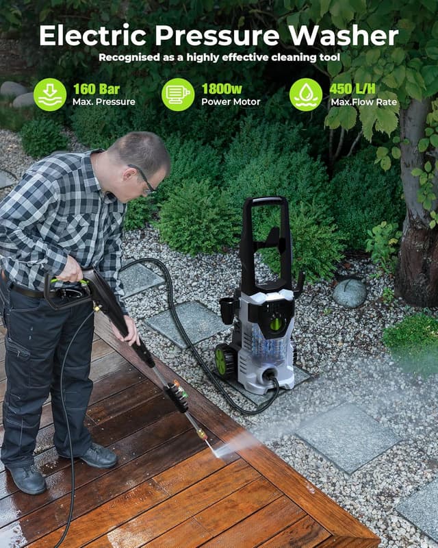 Thumbnail 1 de PATOOLIO Pressure Washer 160Bar