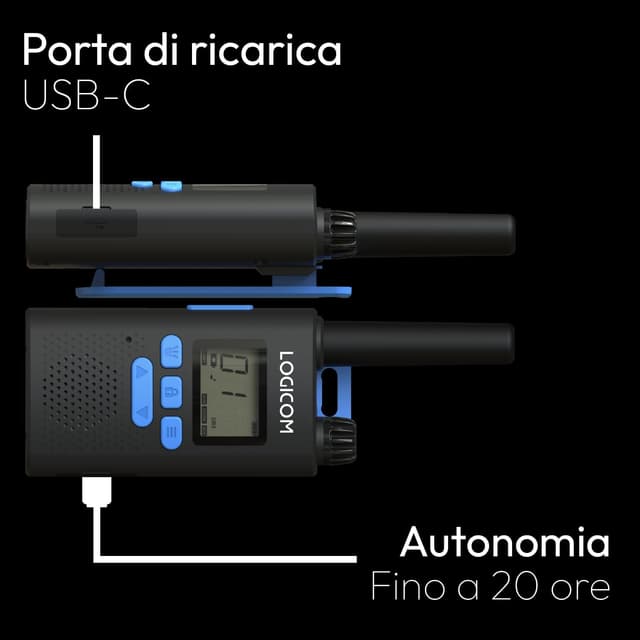 Thumbnail 5 de Logicom Essential Talkie-Walkie PMR446 10 km