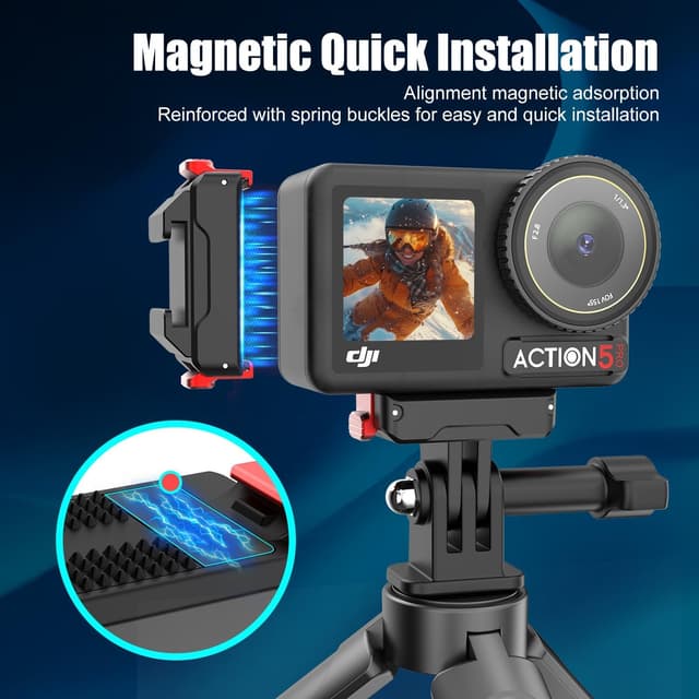 Thumbnail 2 de HAFOKO Osmo Action Kalter Schuh Erweiterung Kit