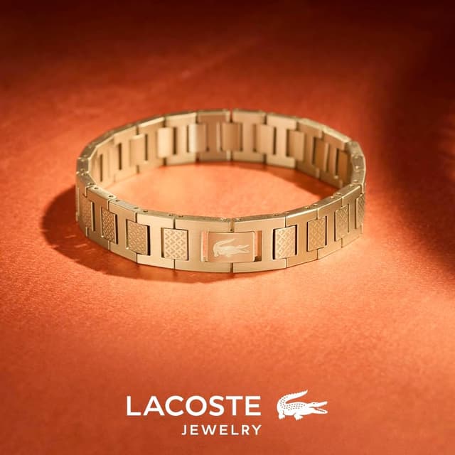 Detalle 2 de Lacoste METROPOLE Armband 19 cm