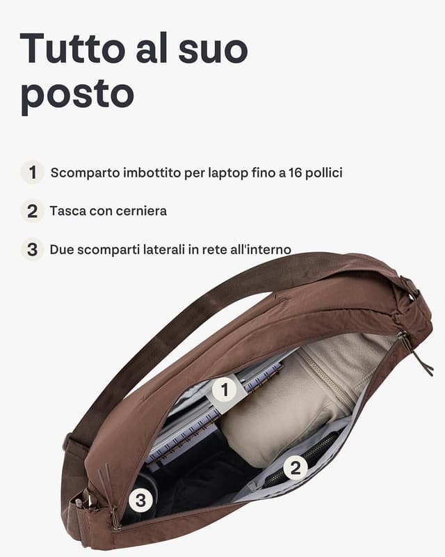 Thumbnail 6 de Johnny Urban Kaia XL borsa tracolla 20 L