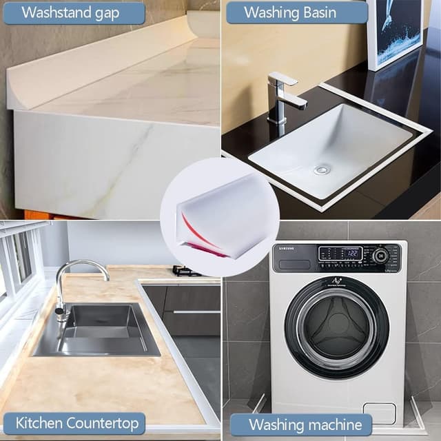 Detalle de 3m Grey silicone shower seal strip