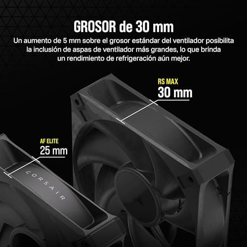 Thumbnail 2 de CORSAIR RS120 Max PWM ventilateur 120 mm ⚙