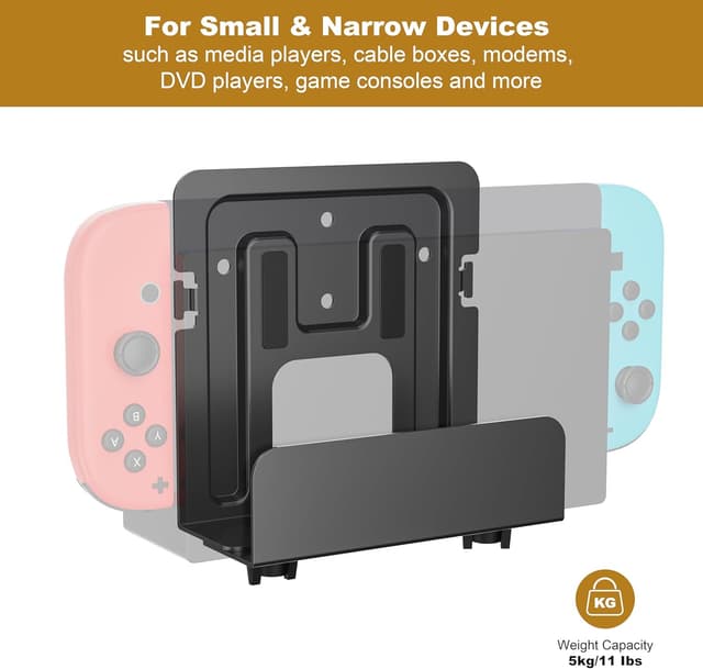 Thumbnail 1 de RICOO Z0601 Soporte Pared para TV-Box y Reproductor