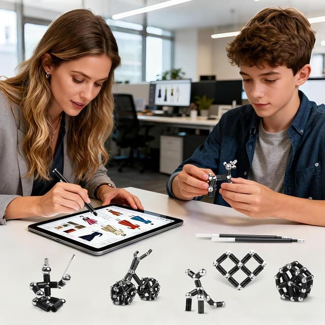 Thumbnail 5 de RoserRose Penna magnetica multifunzione per decompressione ✒