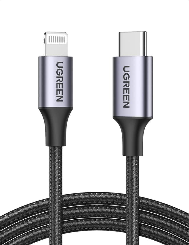 Detalle de UGREEN USB‑C to Lightning Cable 2m