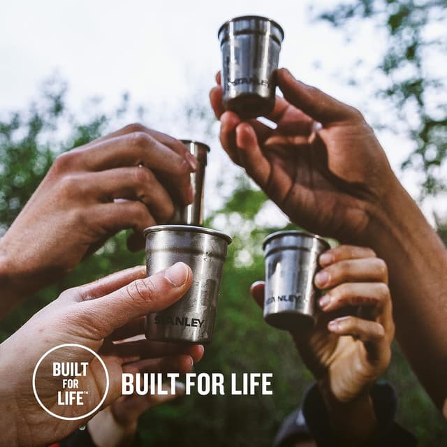 Thumbnail 5 de Stanley Adventure Pre-Party Vasos y Petaca Set Acero Inoxidable🥃