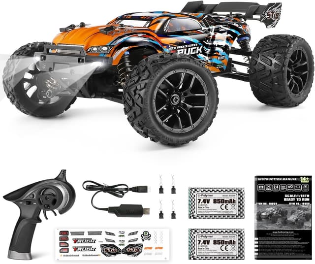 Detalle de HAIBOXING RC 1:18 36 km/h 4WD buggy