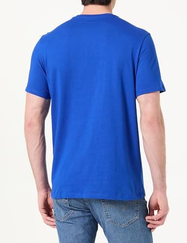 Detalle de Calvin Klein Camiseta de manga corta para hombre Classic Monogram Tee con cuello redondo, azul Ocean Tides (M)