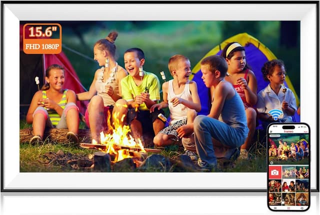 Detalle de Hesmor 15.6 Inch Digital Photo Frame 32GB