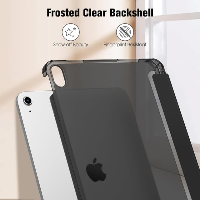 Detalle de FINTIE Case & Screen Protector Set for iPad A16 (11th gen) / iPad A10 (10th gen 2022) with Pencil Holder, Trifold Stand & Auto Wake/Sleep
