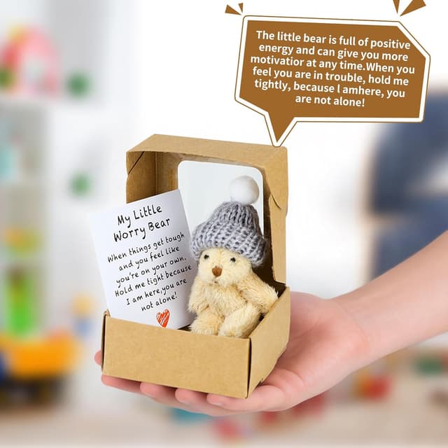 Thumbnail 4 de Worry Bear Hug in a Box 6-Pack