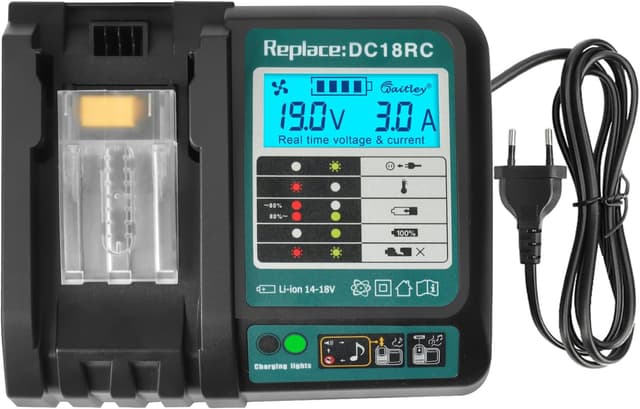 Detalle de Powarobor DC18RC 18V Schnellladegerät 18 V