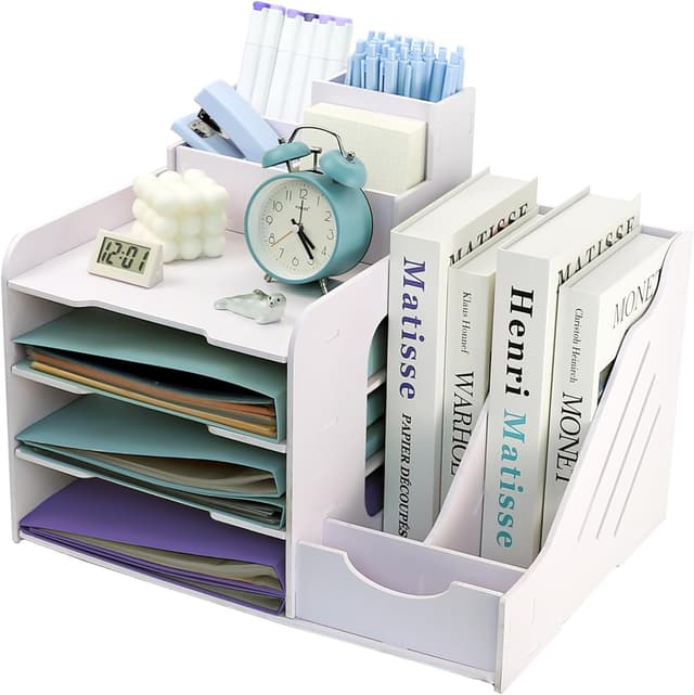 Detalle de Organizador de escritorio 4 niveles A4