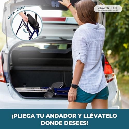 Thumbnail 4 de Mobiclinic® Emérita - Andador Plegable y Ajustable para Ancianos 🚶