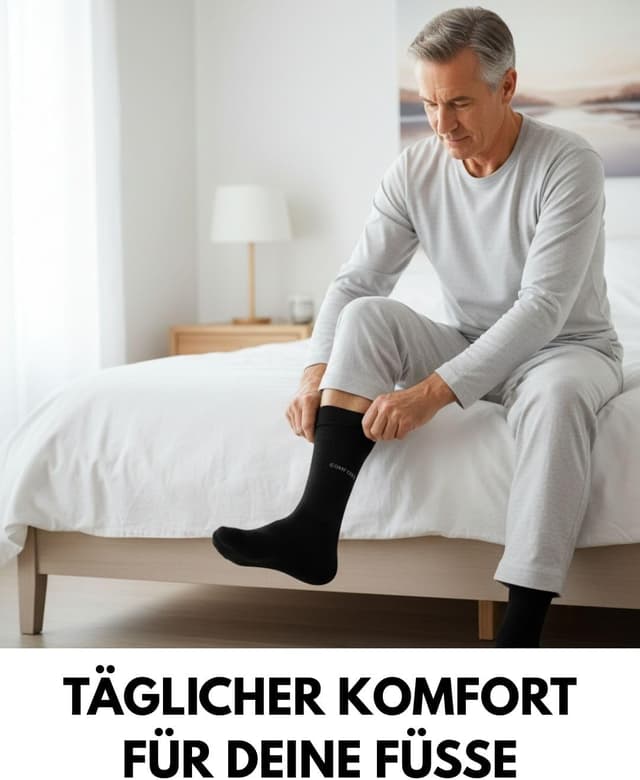 Thumbnail 6 de sockenkauf24 10 Paar Comfort-Socken ohne Gummibund & ohne Naht für Damen & Herren