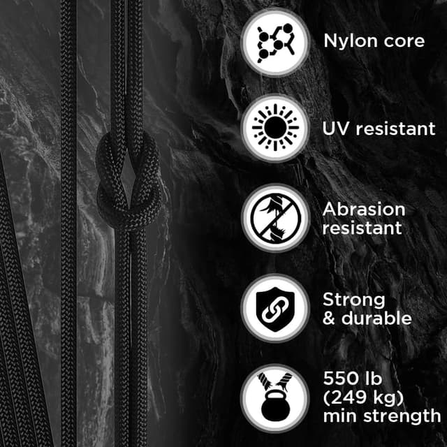 Thumbnail 2 de TECEUM Paracord Type III 550 30 m, 4 mm 🪢