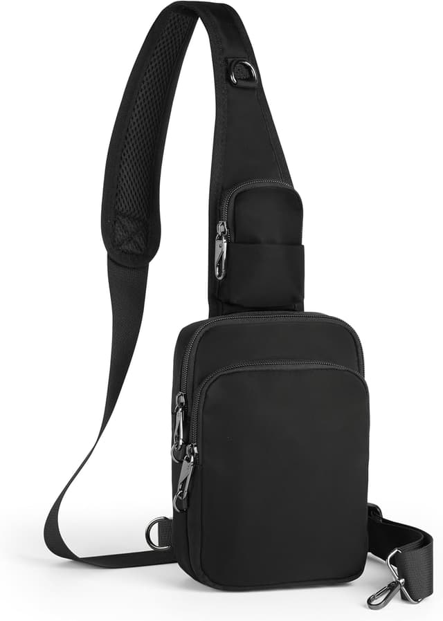 Detalle de BROADREAM Umhängetasche mit RFID Schutz