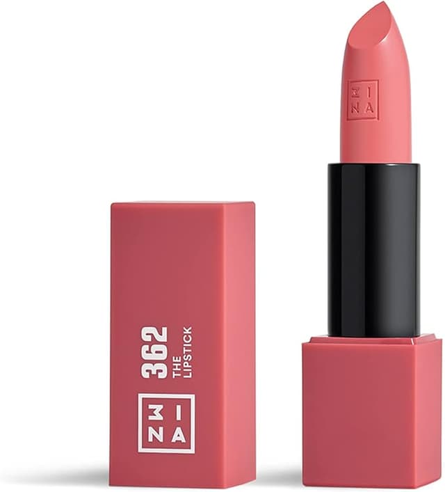 Imagen de 3INA Lipstick 362 Rosa Cremoso 💄 Vegano y Cruelty-Free en OfertitasTOP