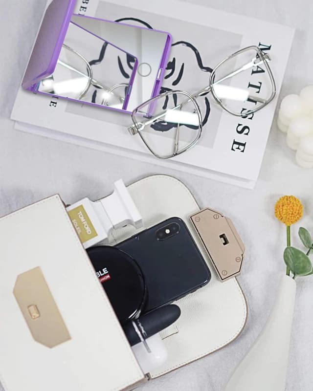 Thumbnail 5 de Rantizon p22 Portable LED Makeup Mirror 2X