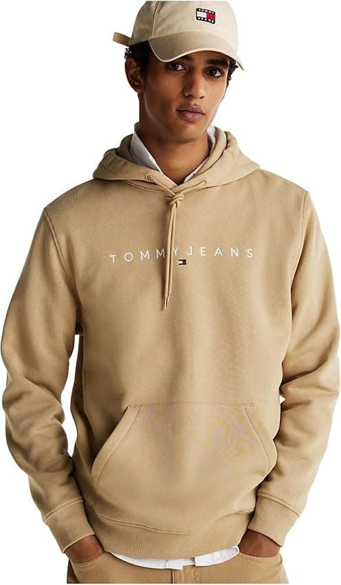 Thumbnail 1 de Tommy Jeans Sudadera con Capucha Logo Linear para Hombre 🖤
