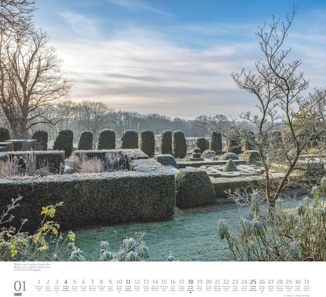 Thumbnail 2 de DUMONT Englische Gärten 2026 Wandkalender 38 x 36 cm